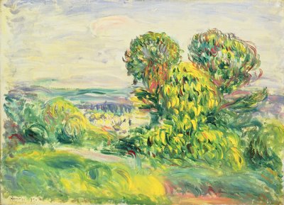 Grüne Bäume von Pierre Auguste Renoir